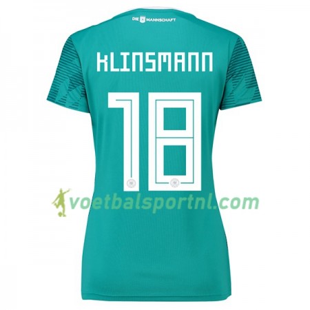 Duitsland Klinsmann 18 Dames Uit Shirt WK voetbal 2018